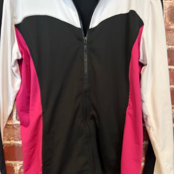 Tail Black and White Jacket with Pink Lining - Picture 2 of 6